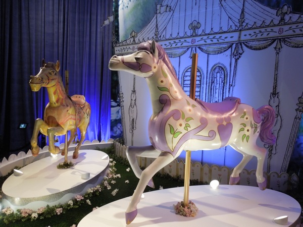 Mary Poppins carousel horse props