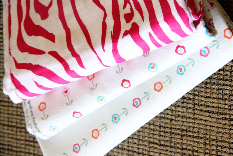 Lovely Little Snippets DIY Receiving Blankets