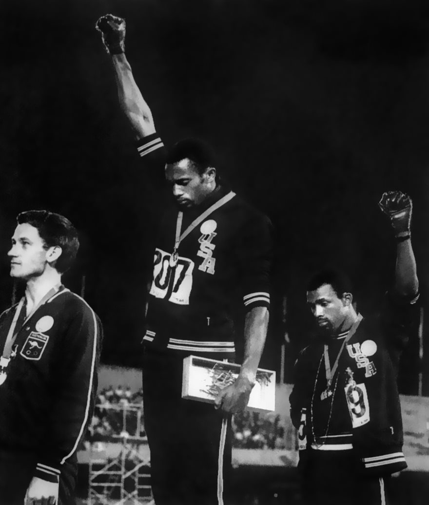 #40 Black Power Salute, John Dominis, 1968 - Top 100 Of The Most Influential Photos Of All Time #40 Black Power Salute, John Dominis, 1968 - Top 100 Of The Most Influential Photos Of All Time