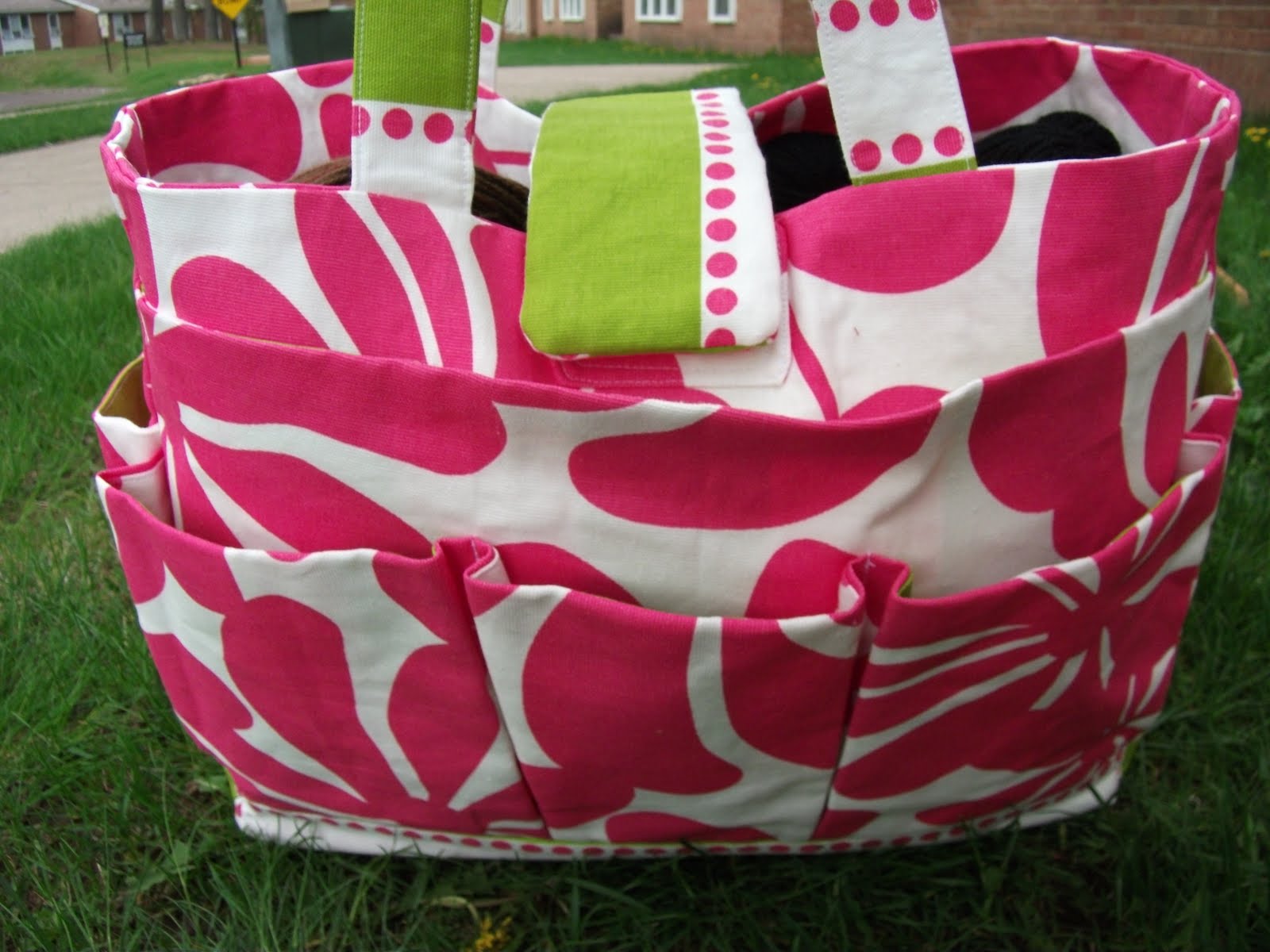 Love. Live. Craft. Knitting Bag