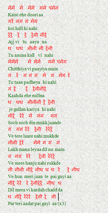 Aadat Ninja Lyrics Goodsiterocks aadat ninja lyrics goodsiterocks