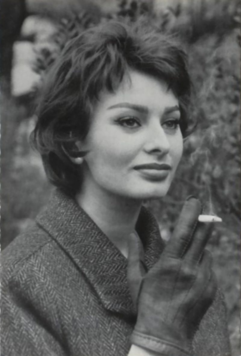 Film Noir Photos: Tracking with Closeups: Sophia Loren