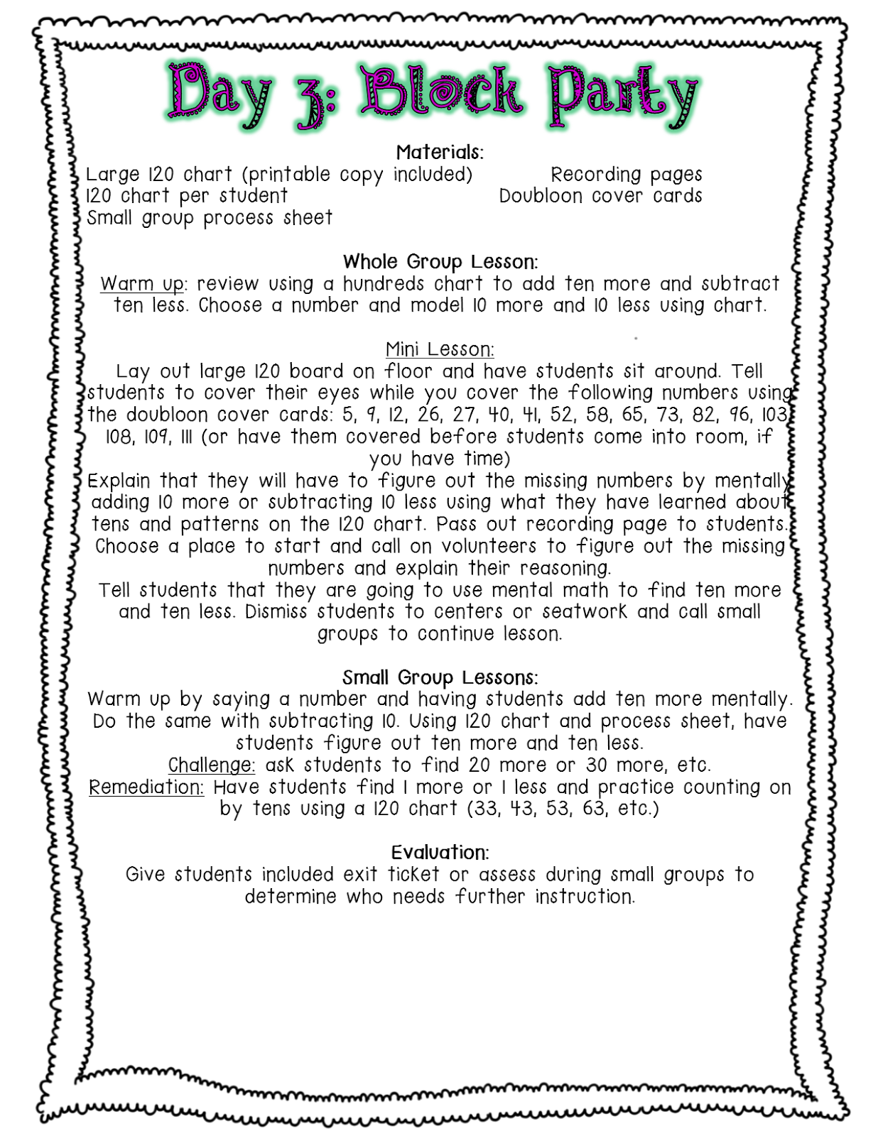 mardi gras lesson ideas