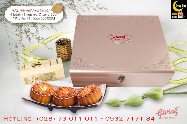 Hộp đặc biệt bánh trung thu Givral 2017