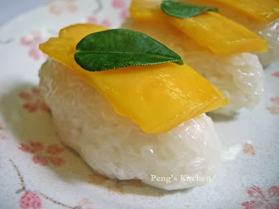 Peng S Kitchen Thai Mango Sticky Rice