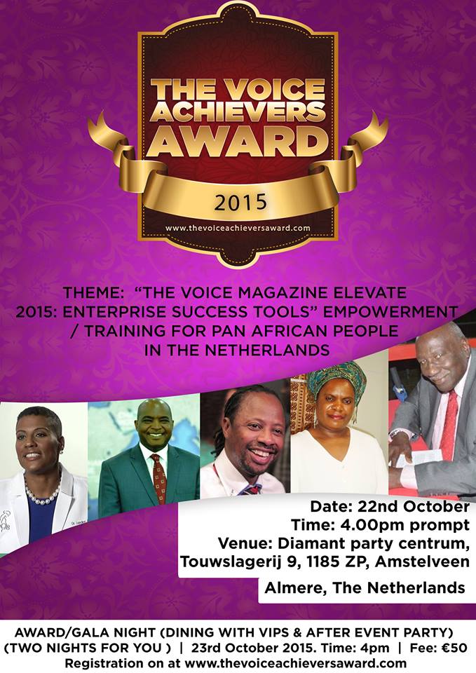 The Voice Achievers Award-Muzvare Betty Image of Africa