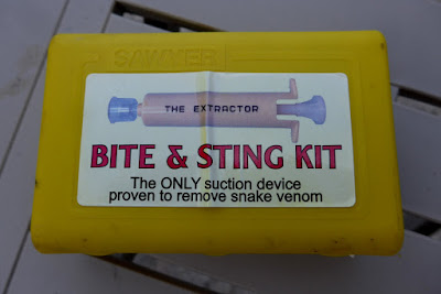 Bite and Sting Kit with an extractor or suction device.