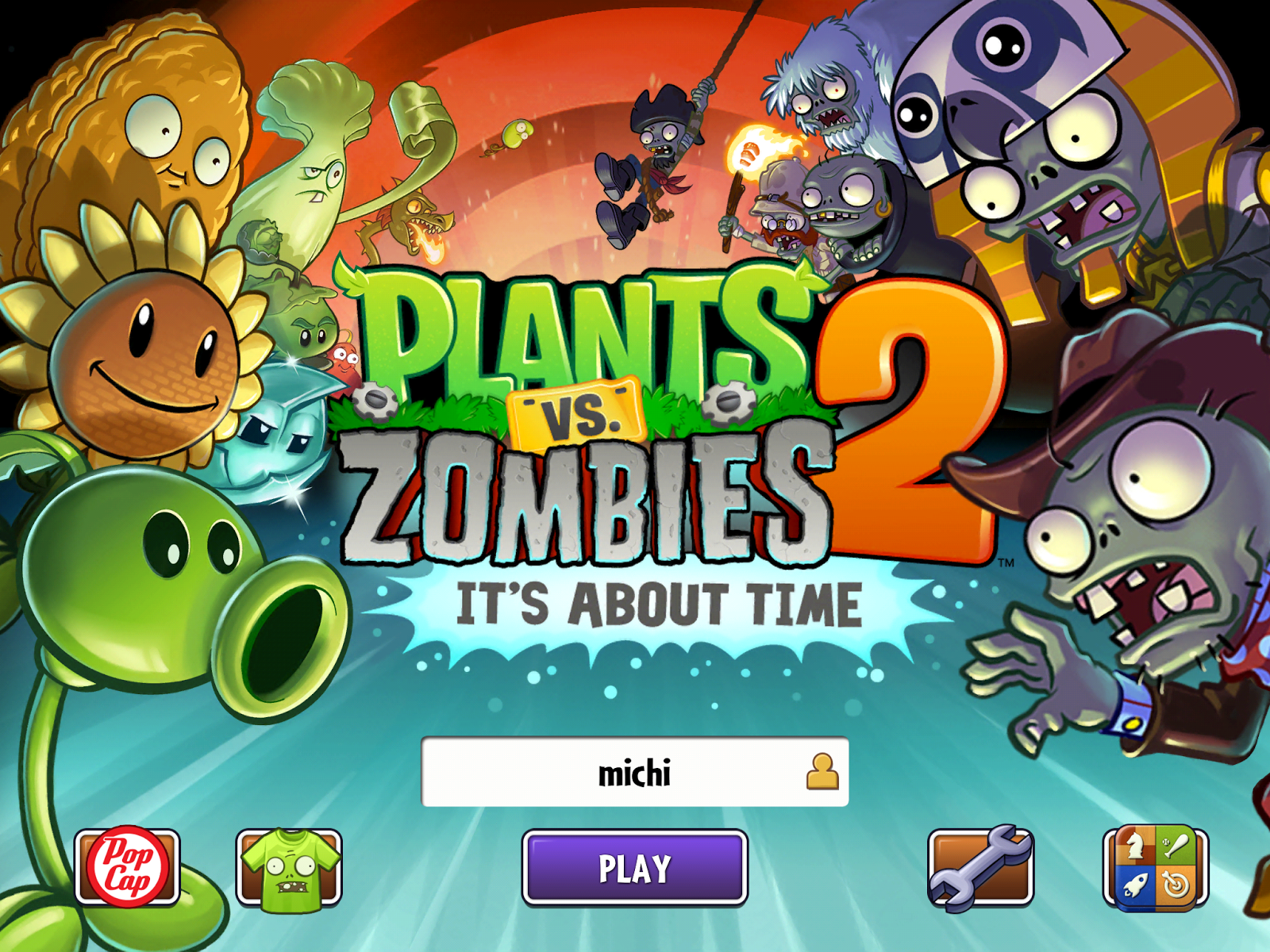 Michi Photostory Plants vs Zombies 2