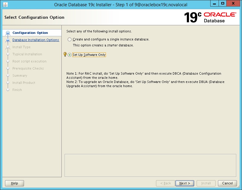 Oracle Database - 19c: On Premise Installation - Oracle Linux (7.5 ...