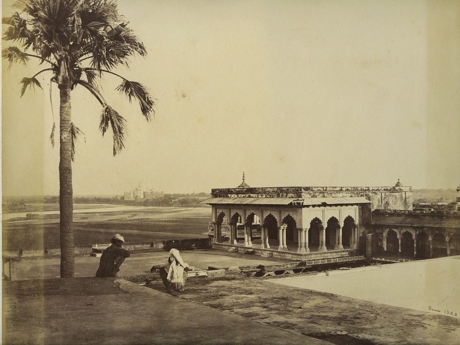 The Diwan-i-Khas in Agra Fort - 1865