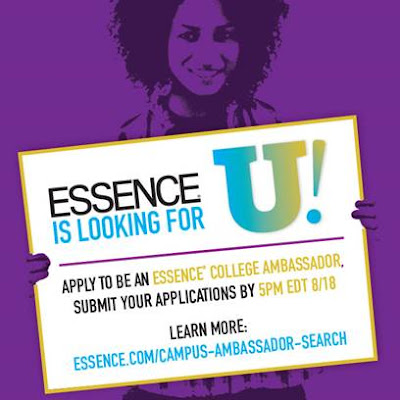 Essence Campus Ambassador Search