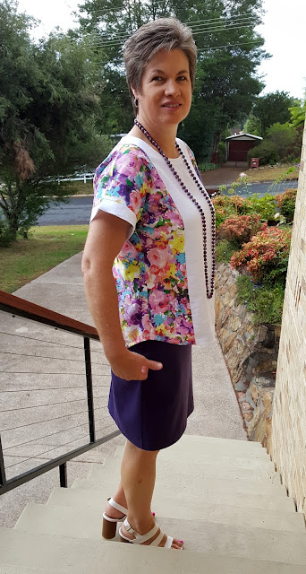 Sew, Jean Margaret: Style Arc Courtney Top from Leftovers