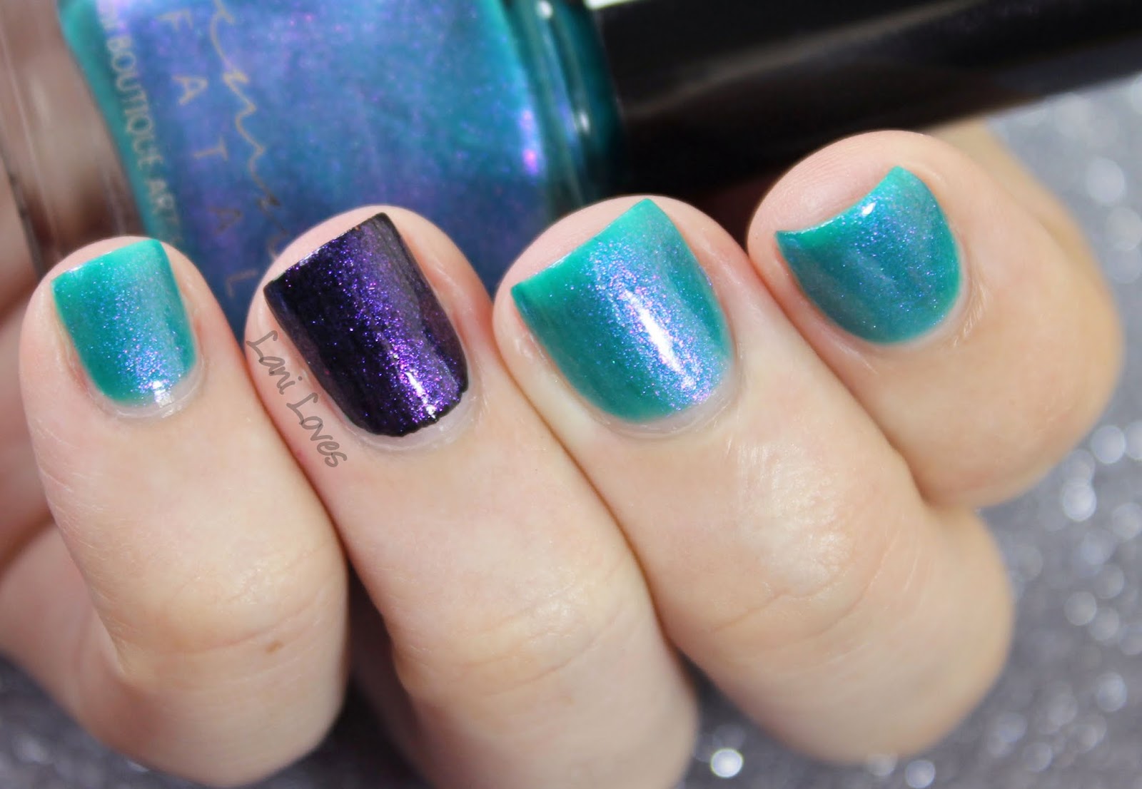 Femme Fatale Cosmetics - Weed in Her Heart nail polish swatches & review