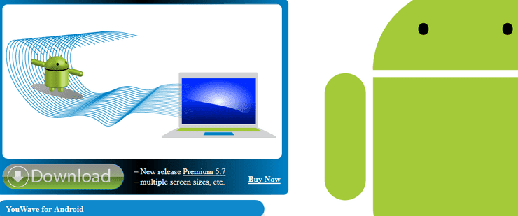 YouWave Android emulator
