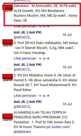TERCEPLOS Novel Bamukmin Keseleo Lidah, Sebut Asma Dewi Sebagai Wakil Bendahara