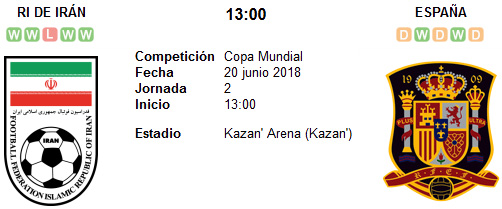 Irán vs España en VIVO Irán vs España en VIVO