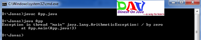 try & catch block and Handling Exceptions