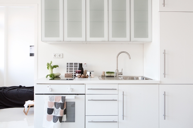 espacios pequeños cocina