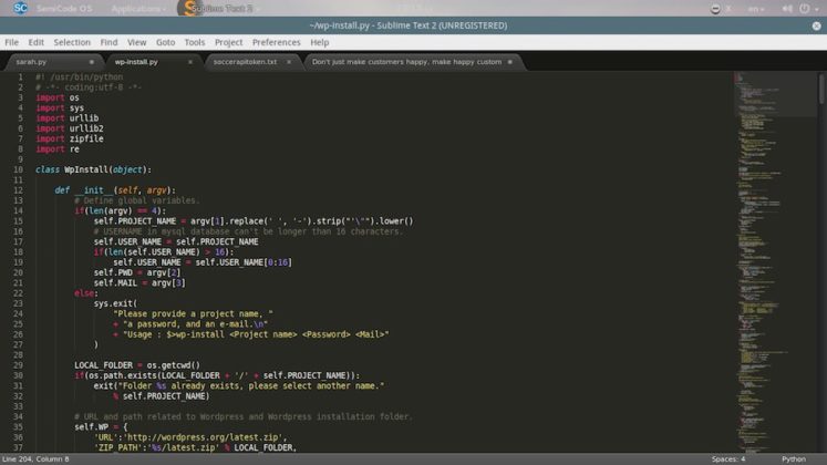 SemiCode OS : Linux Distro For Programmer and Web Developers! - PF Host!