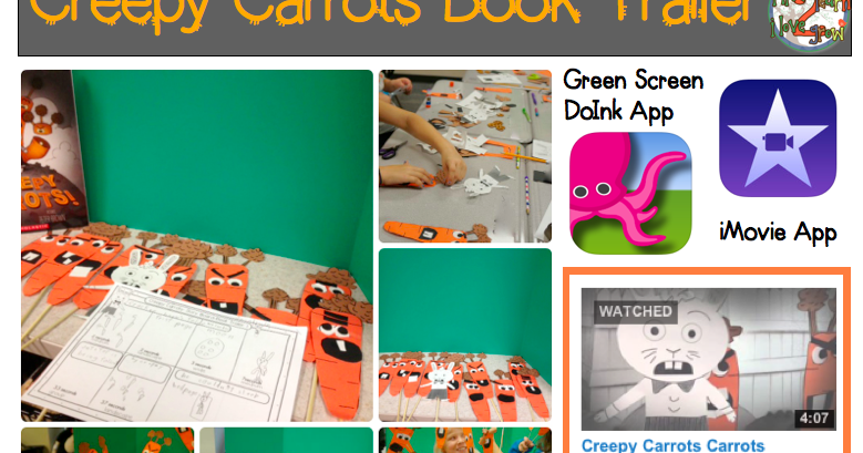 ilive2learn ilove2grow: App Smashing Spooky Fun with a green screen and