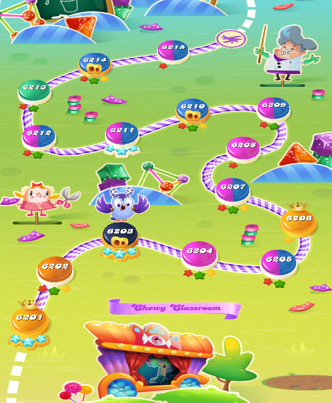 Candy Crush Saga level 6201-6215 Candy Crush Saga level 6201-6215
