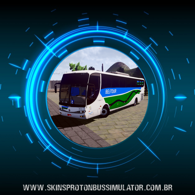 G6 1200 MB 4X2 Bel Tour Skin Proton Bus Simulator - G6 1200 MB O-500RS 4X2 Bel-Tour