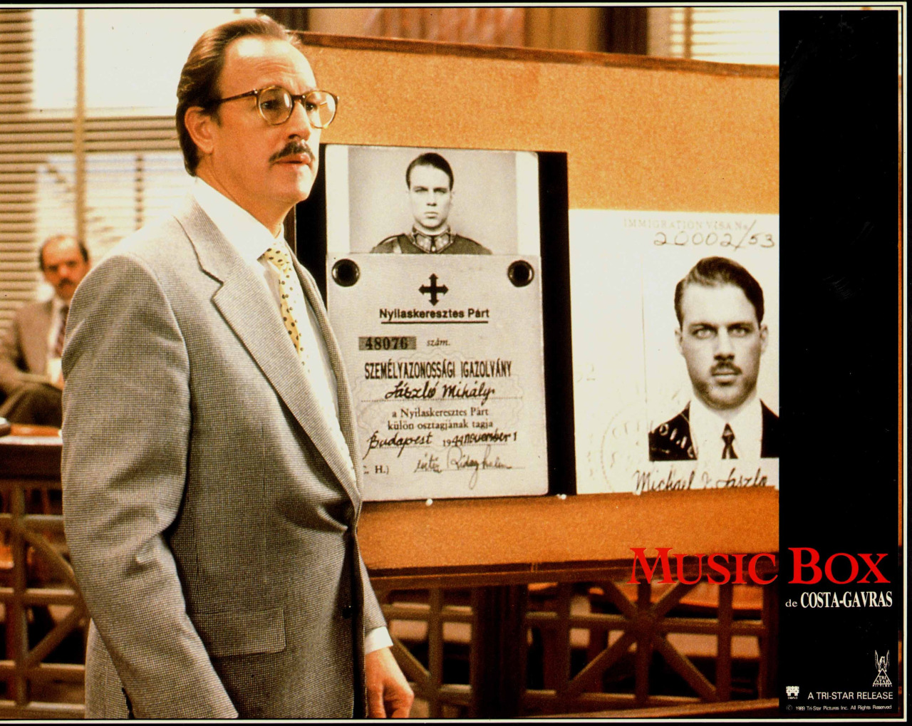 Affiches Photos d'exploitation Bandes annonces Music box (1989