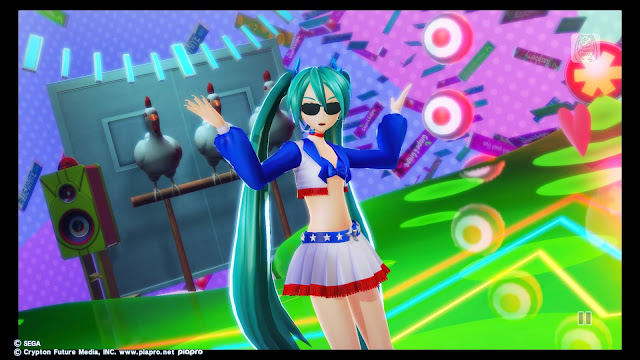 Hatsune Miku on PlayStation 4