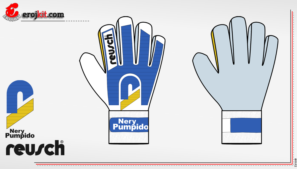 Kit Design, by eroj: Luvas de Goleiro