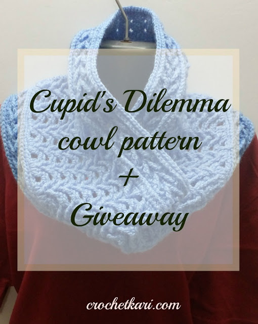 crochet cowl pattern cupids dilemma