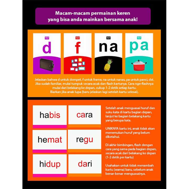 Flash Card Membaca Seri 2