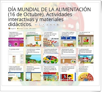 DÍA MUNDIAL DE LA ALIMENTACIÓN (16 de octubre)