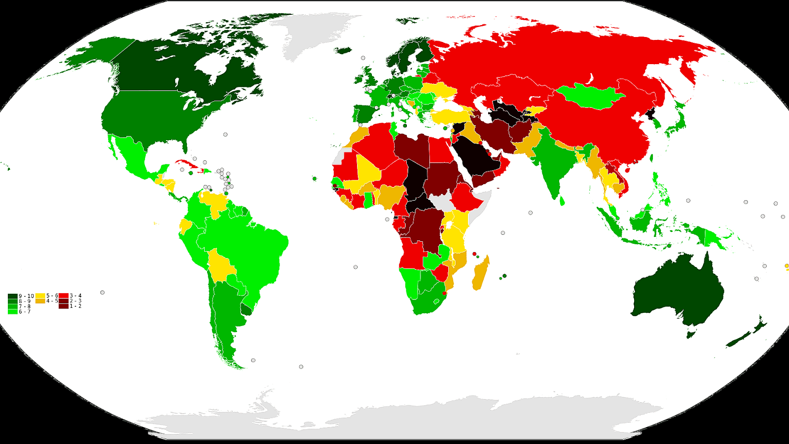 Democracy Index By Country Index Choices