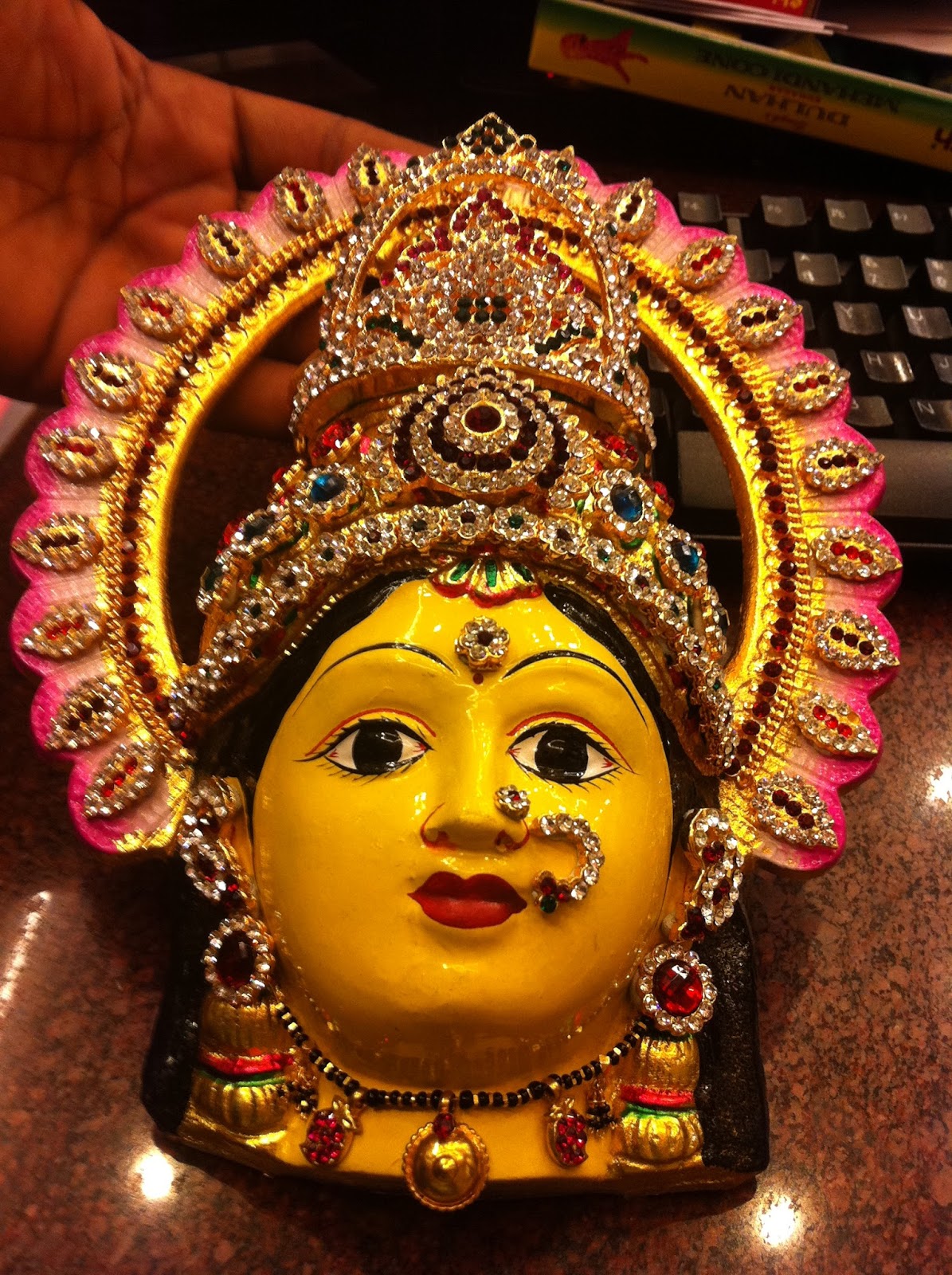 SHRINGAR COSTUMES: LAKSHMI MUKHAVADA / LAKSHMI MASK