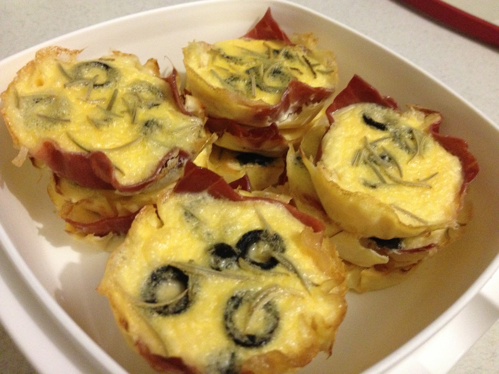 Every Heart Beat Counts! Prosciutto Quiche Cups Recipe