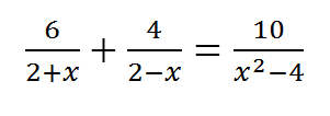 ecuaciones racionales 1 bachillerato