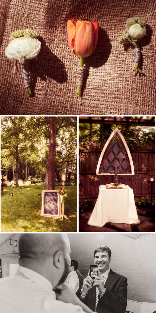 backyard wedding with handmade details | photos by jen yuson