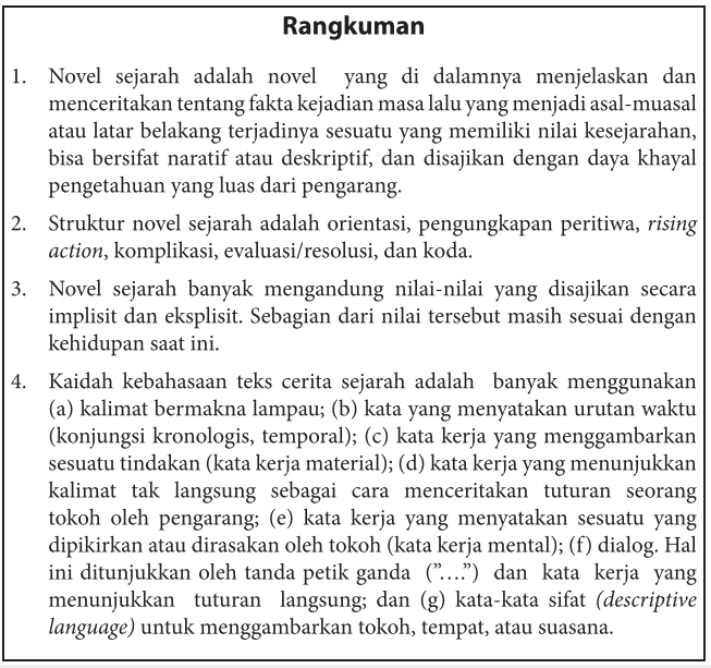Ppt Struktur Dan Kaidah Kebahasaan Teks Novel Sejarah Zuhri Indonesia
