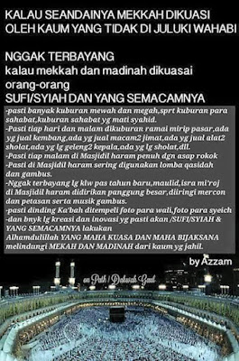 apa jadinya jika saudi arabia dikuasai oleh sufi dan syiah