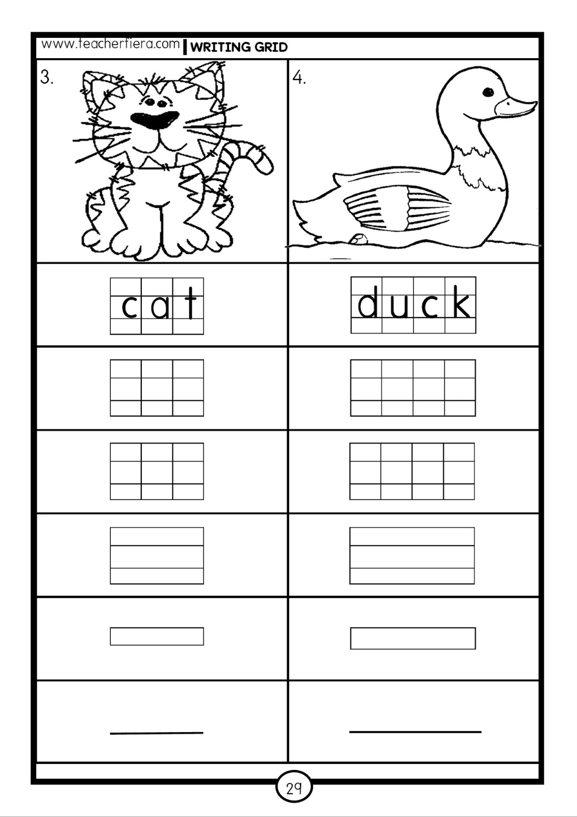 WRITING GRID FOR BEGINNERS BY