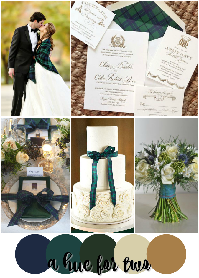 Navy Blue And Hunter Green Wedding Pictures 12