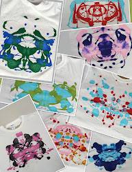 shirt party diy crafts handmade paint easy fabric shirts idea designs blot ink sewing birthday painted shannon fun own