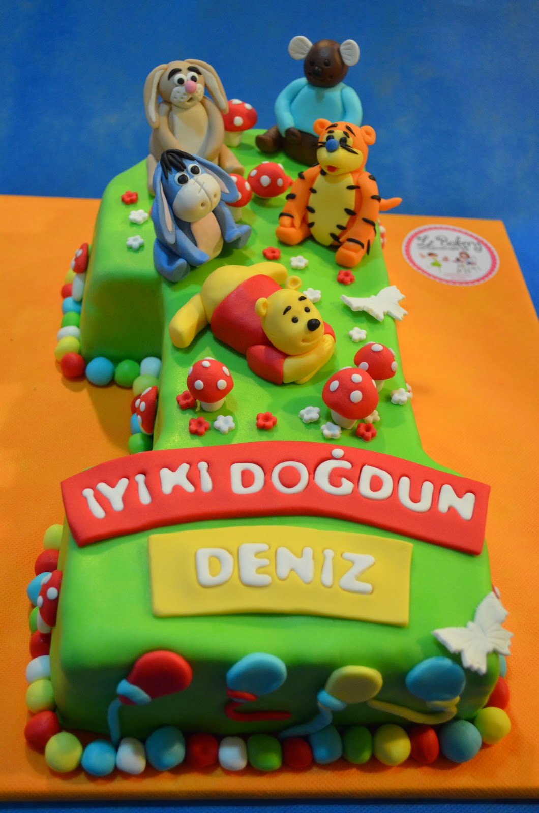 Le Bakery Butik Pasta Winnie The Pooh ve Arkadaşları