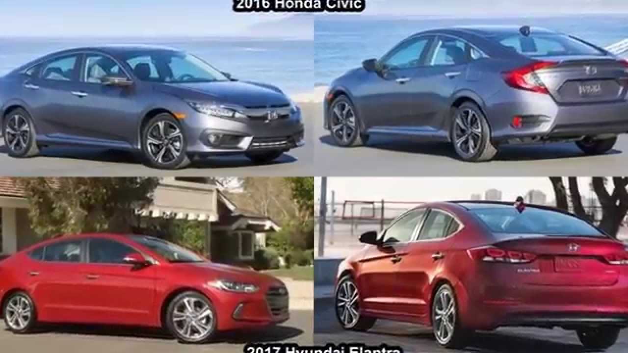 Formerly The Honda Portal Driving Ca Car Comparison 2016 Http Driving Ca Honda Civic Reviews Road Test Car Comparison 2017 Hyundai Elantra Vs 2016