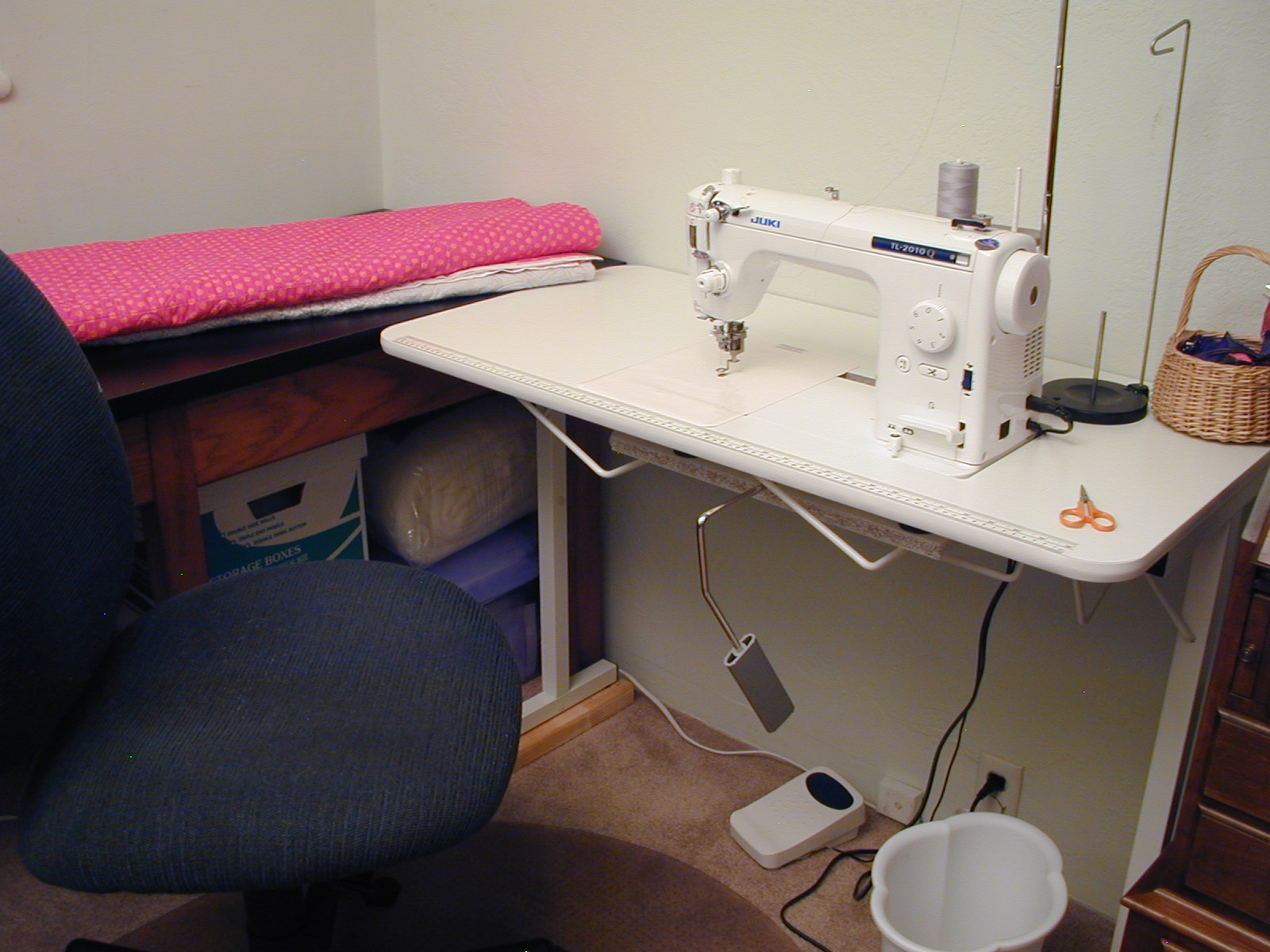 Ramblin' Rows New sewing table