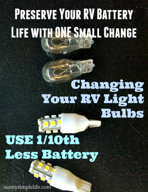 RV LED bulbs, LED lighting for the camper