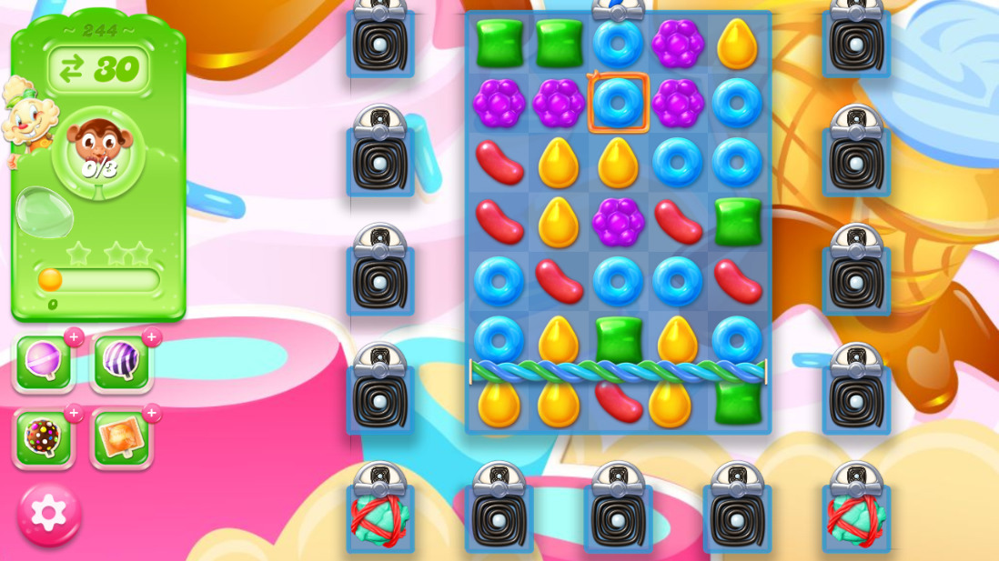 Candy Crush Jelly Saga 244 Candy Crush Jelly Saga 244