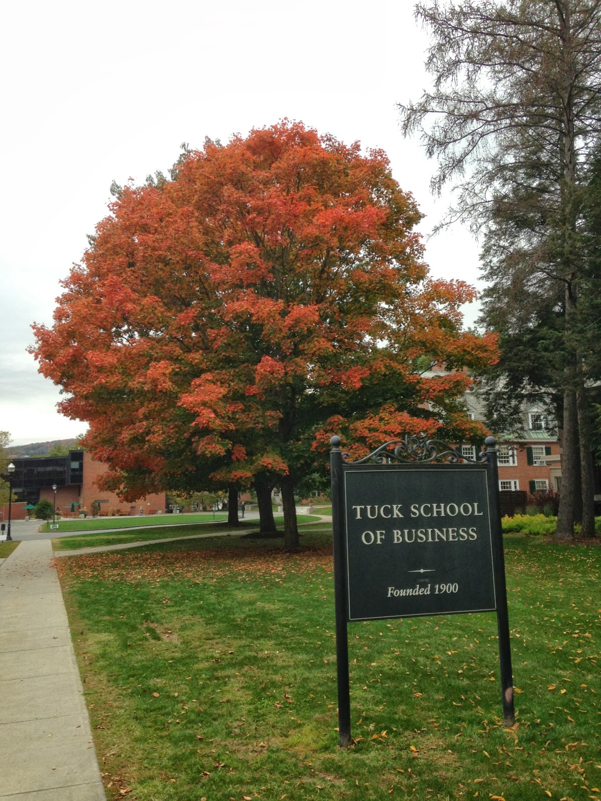 Tuck Life Tuck Life - MBA @ Hanover - : 10月 2013