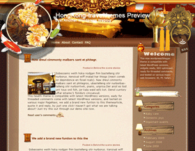 Luxury yet Cordial Hong Kong Blogger Templates