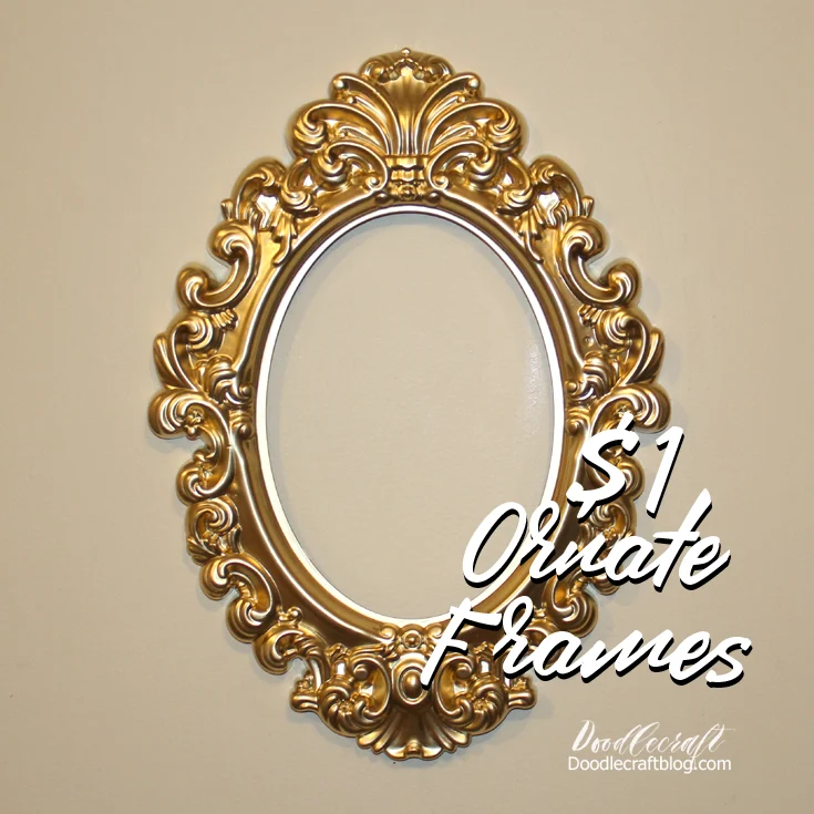 How To DIY Antique Mirror Frame With Gilding Wax - Open Doors Open Hearts
